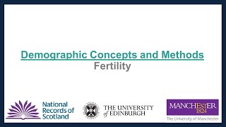 12 Demographic Concepts Fertility [upl. by Westhead831]