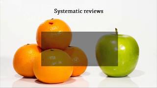 2 Systematic reviews and meta analysis [upl. by Waldos775]