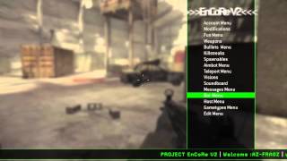 HACKMOD MENU COD4 PC [upl. by Ayikin302]