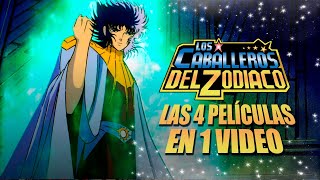 Los Caballeros del Zodiaco Las 4 Películas en 1 Video [upl. by Eramal]