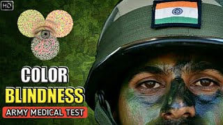 Army Medical Test  Are You Color Blind Color Blindness Test l Ishihara Test l Eye Test Hindi [upl. by Lundgren]