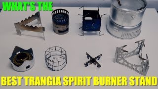 What Is the BEST Trangia Pot Stand  Testing Eight Options [upl. by Pamelina]