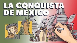 Hernán Cortés y la Conquista de México [upl. by Einalem758]