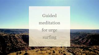 Guided meditation for urge surfing [upl. by Albert]