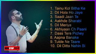 Top 10 NonStop Punjabi Sad Songs by Nachhatar Gill  NonStop Gaane [upl. by Moreland]