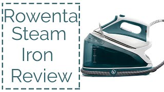 Rowenta Steam Iron Honest Review [upl. by Suoicserp]