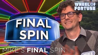 Mikes Impressive Final Spin Round  Wheel of Fortune [upl. by Shushan]