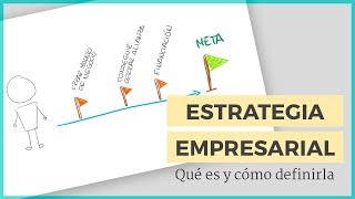 Qué es la ESTRATEGIA empresarial y cómo crear la tuya [upl. by Reddy]