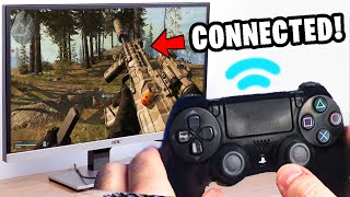 How to Connect PS4 Controller to PC  Laptop Easy Method [upl. by Heathcote]