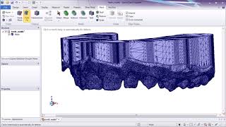 SpaceClaim Solidifying STL Files [upl. by Norel665]