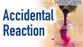 Accidental Reaction  Periodic Table of Videos [upl. by Wolram]