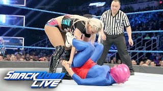 Alexa Bliss vs La Luchadora SmackDown LIVE Dec 20 2016 [upl. by Phaidra]