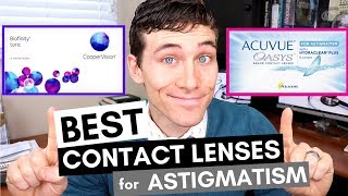 Best Contact Lenses for Astigmatism  Toric Contacts Review [upl. by Assedo939]