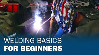 Welding Basics for Beginners [upl. by Reffineg480]