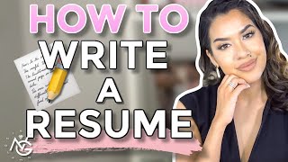 How to Write a Resume  With Little or NO Work Experience [upl. by Ocsic837]