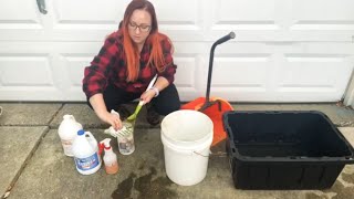 How To Sanitize Dog Poop Removal Equipment [upl. by Nalat815]