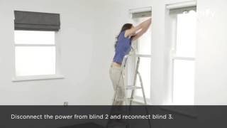 Somfy RTS Electric Roller Blinds  Programming  Multi Channel Telis 4 [upl. by Ybot]