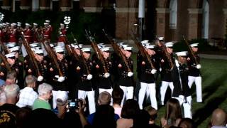 US Marines On Parade Pass in Review  13 [upl. by Sola]