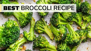 HOW TO COOK BROCCOLI  BEST sautéed broccoli recipe [upl. by Maro]