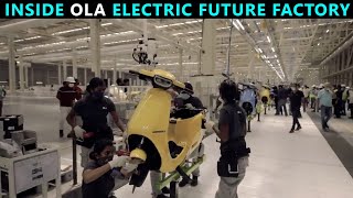 Inside Ola Electric Future Factory Tour  S1 Electric Scooter [upl. by Ert]