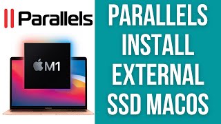 How To Install Windows 11 ARM Parallels To External SSD Drive macOS M1 Mac [upl. by Dallman]