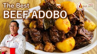 The Best BEEF ADOBO Recipe  Masarap na ADOBONG BAKA [upl. by Assenna]