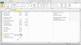 Financial Modeling Quick Lesson Cash Flow Statement Part 2 [upl. by Lobel]