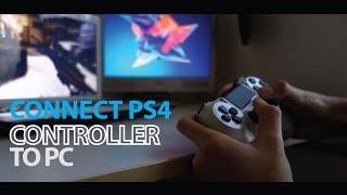 Connect PS4 Controller to PC  Windows XPVista78 [upl. by Corina141]