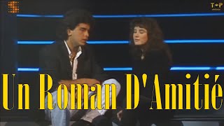 Elsa amp Glenn Medeiros  Un Roman DAmitié OnScreen Lyrics [upl. by Amalee979]