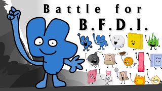 Battle for BFDI  Season 4a All Episodes [upl. by Nagiem]