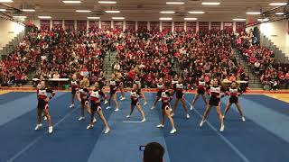 Hilton varsity cheer Pep Rally performance [upl. by Kelvin]