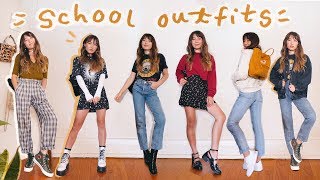 30 BACK TO SCHOOL OUTFITS to help you survive the school year [upl. by Hsiwhem10]