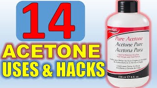 14 Surprising Acetone Nail Polish Remover Uses amp Hacks Around The Home [upl. by Nasas136]