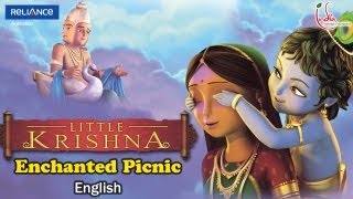 Little Krishna English  Episode 4 Enchanted Picnic [upl. by Ayamat488]