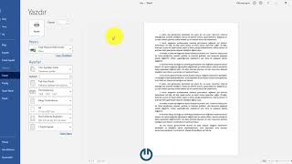Word Yazdır Çıktı Alma Microsoft Ofis Yazdir CiktiAlma Print Office [upl. by Kikelia]