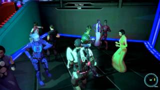 Liara TSoni Dancing at Flux Romance  Mass Effect 1  FULL HD [upl. by Zoilla]