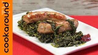 Salsiccia e friarielli  Ricette secondi sfiziosi [upl. by Mukul]