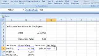 How to Create a Spreadsheet using Excel [upl. by Dustman]