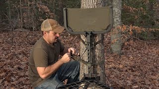 Millenium M7 Microlite treestand review [upl. by Ailugram]