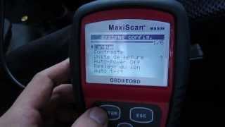 Diagnostic OBD Autel MaxiScan MS509 Suzuki Jimny  Voyant Check Engine [upl. by Nirrej903]