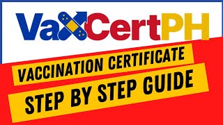 VaxCertPH Tutorial DOWNLOAD VACCINATION CERTIFICATE PHILIPPINES DOH [upl. by Nyrual]