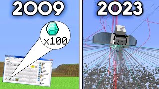 Minecrafts History of Hacks [upl. by Ainad]