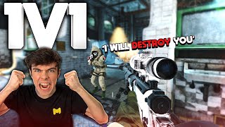 I 1v1d my Cutest Subscriber in the Gulag on COD Mobile NEW MAP [upl. by Airpac]