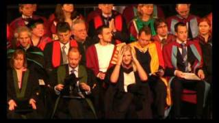 Pure Gold  Rebecca Adlington receives an honorary degree [upl. by Sucramej]