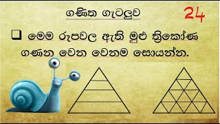 ශාමල් සර් ශිෂ්‍යත්ව Ganitha gatalu කෙටි ක්‍රම 24 🌈️ ගණිත ගැටලු Shamal Ranga [upl. by Arebma]