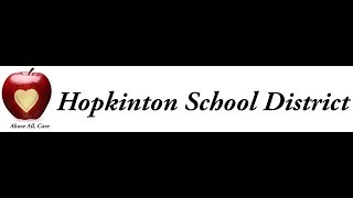 Hopkinton School Board Public Hearing and Meeting 8102021 [upl. by Hgielar930]