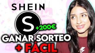 CÓMO GANAR LOS SORTEOS DE SHEIN  Fácilmente [upl. by Nnelg]