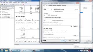 Multiple imputation in Stata® Logistic regression [upl. by Hoem689]