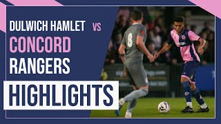 HAMLET HIGHLIGHTS Dulwich Hamlet vs Concord Rangers  National League South  25423 [upl. by Anilys]