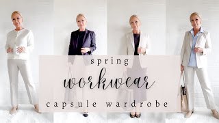 Spring Workwear Capsule Wardrobe [upl. by Gilberta]